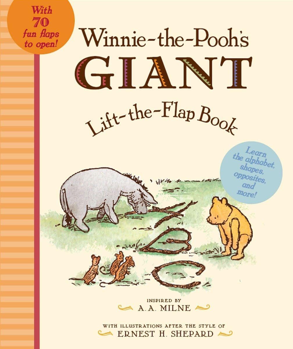 Winnie the Pooh's Giant Lift theFlap,Used