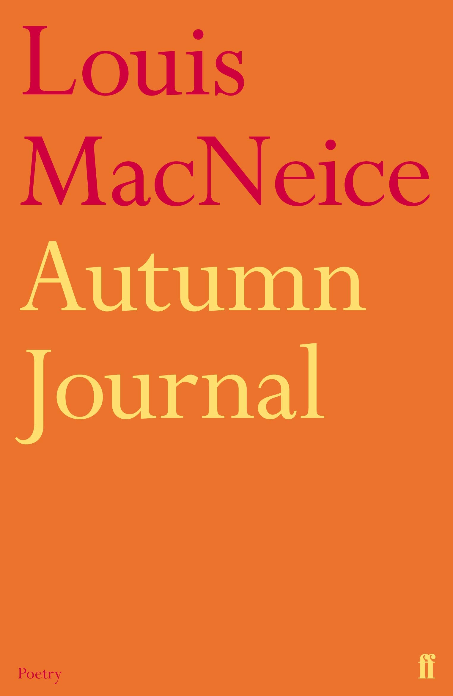 Autumn Journal,Used