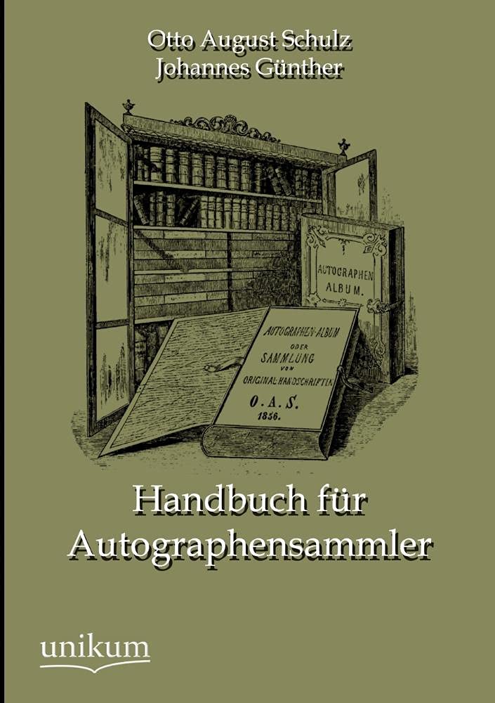 Handbuch Fur Autographensammler (German Edition),Used