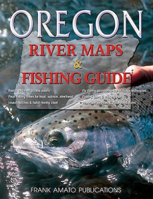 Oregon River Maps & Fishing Guide,Used