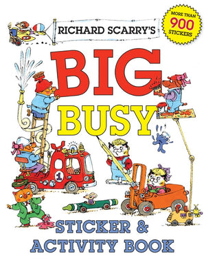 Richard Scarry'S Big Busy Sticker & Activity Book