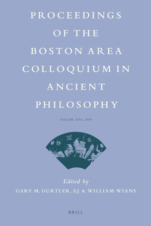 Proceedings of the Boston Area Colloquium in Ancient Philosophy 2009 (25),Used
