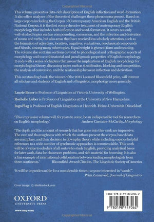 OXF REF GUIDE ENGLISH MORPHOLOGY P (Oxford Linguistics),Used