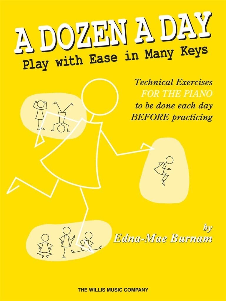 A Dozen A Day  Play With Ease In Many Keys,Used
