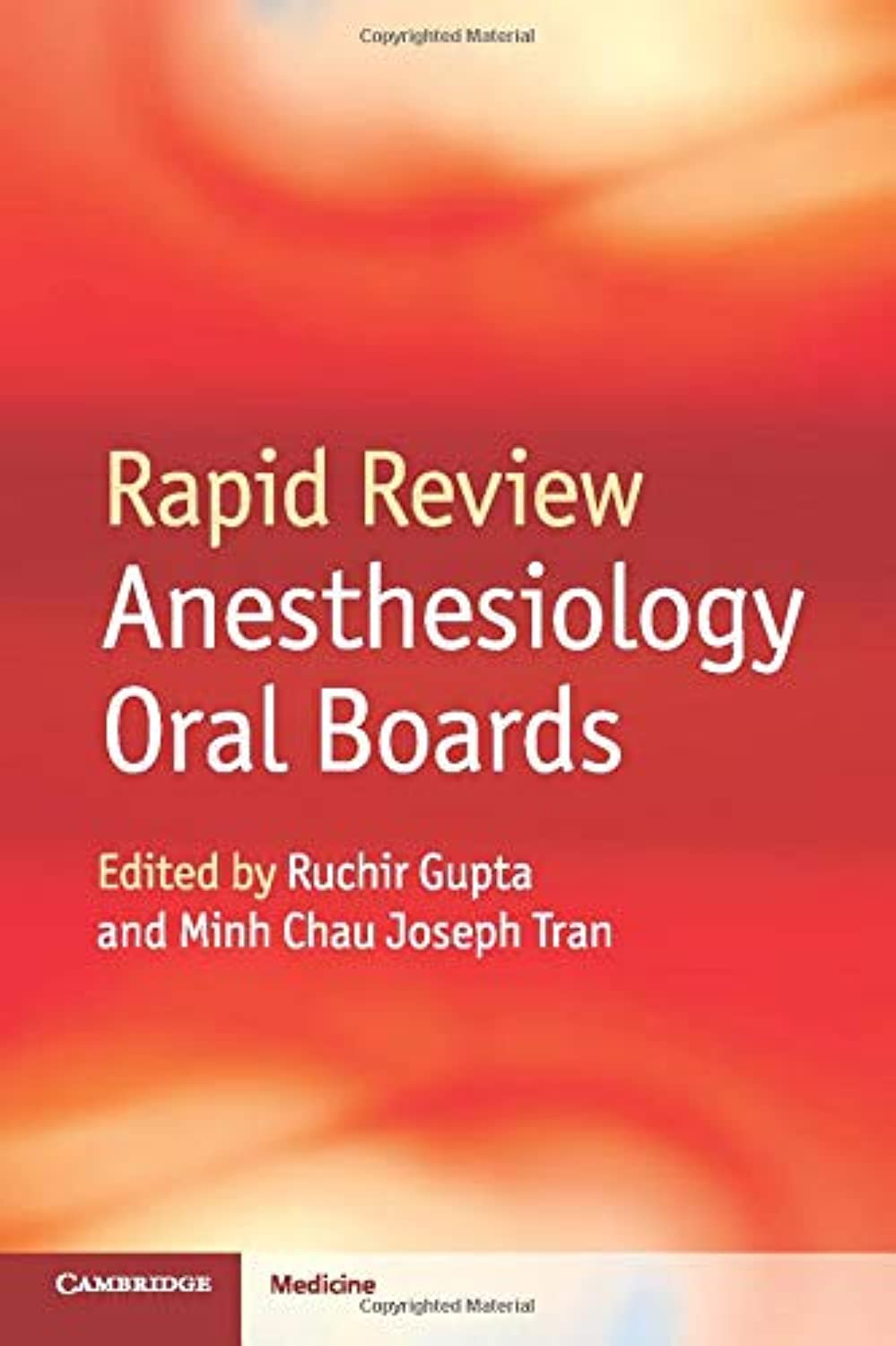 Rapid Review Anesthesiology Oral Boards,Used