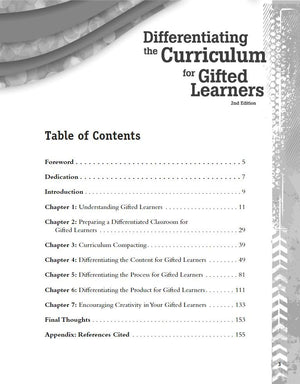 Differentiating the Curriculum for Gifted Learners (Effective Teaching in Today's Classroom),Used