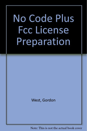 No Code Plus Fcc License Preparation,Used