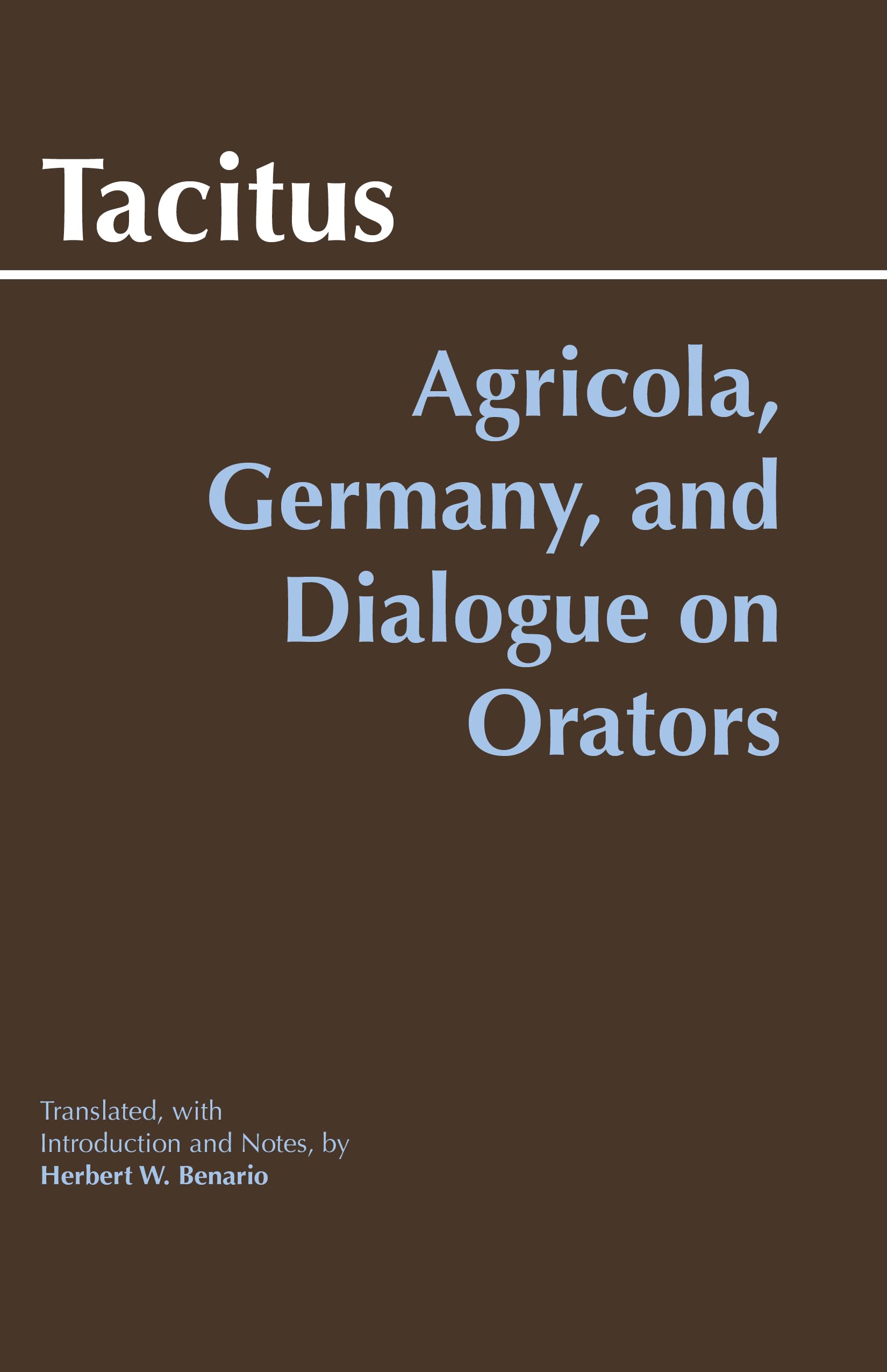 Agricola, Germany, and Dialogue on Orators,Used
