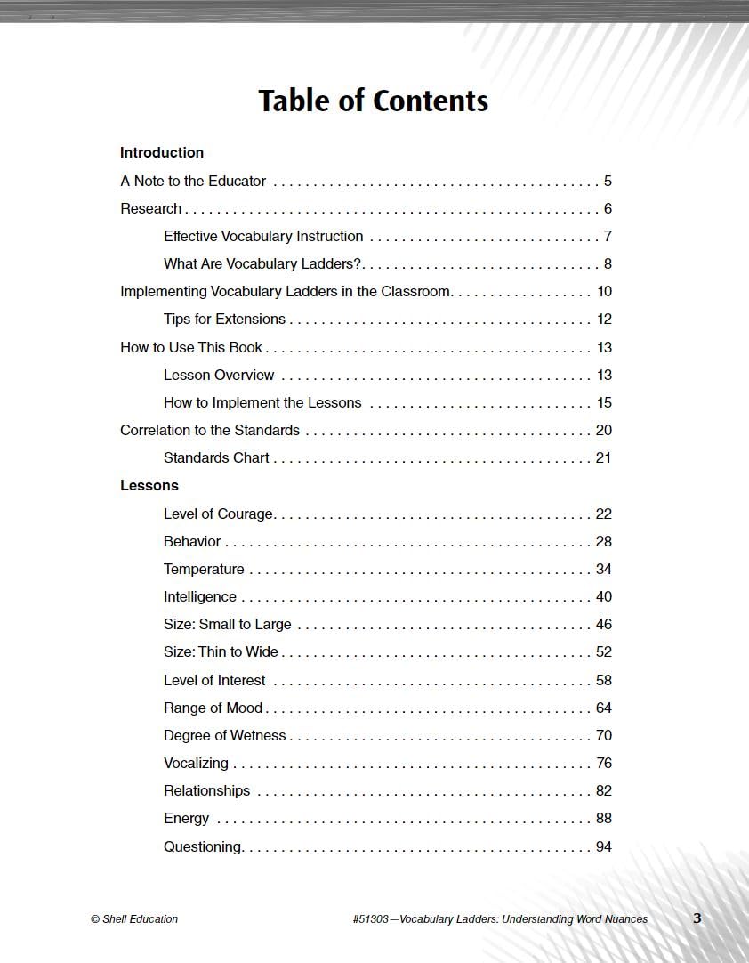 Vocabulary Ladders: Understanding Word Nuances Level 4,Used