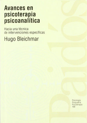 Avances en psicoterapia psicoanaltica: Hacia una tcnica de intervenciones especficas (Spanish Edition),Used