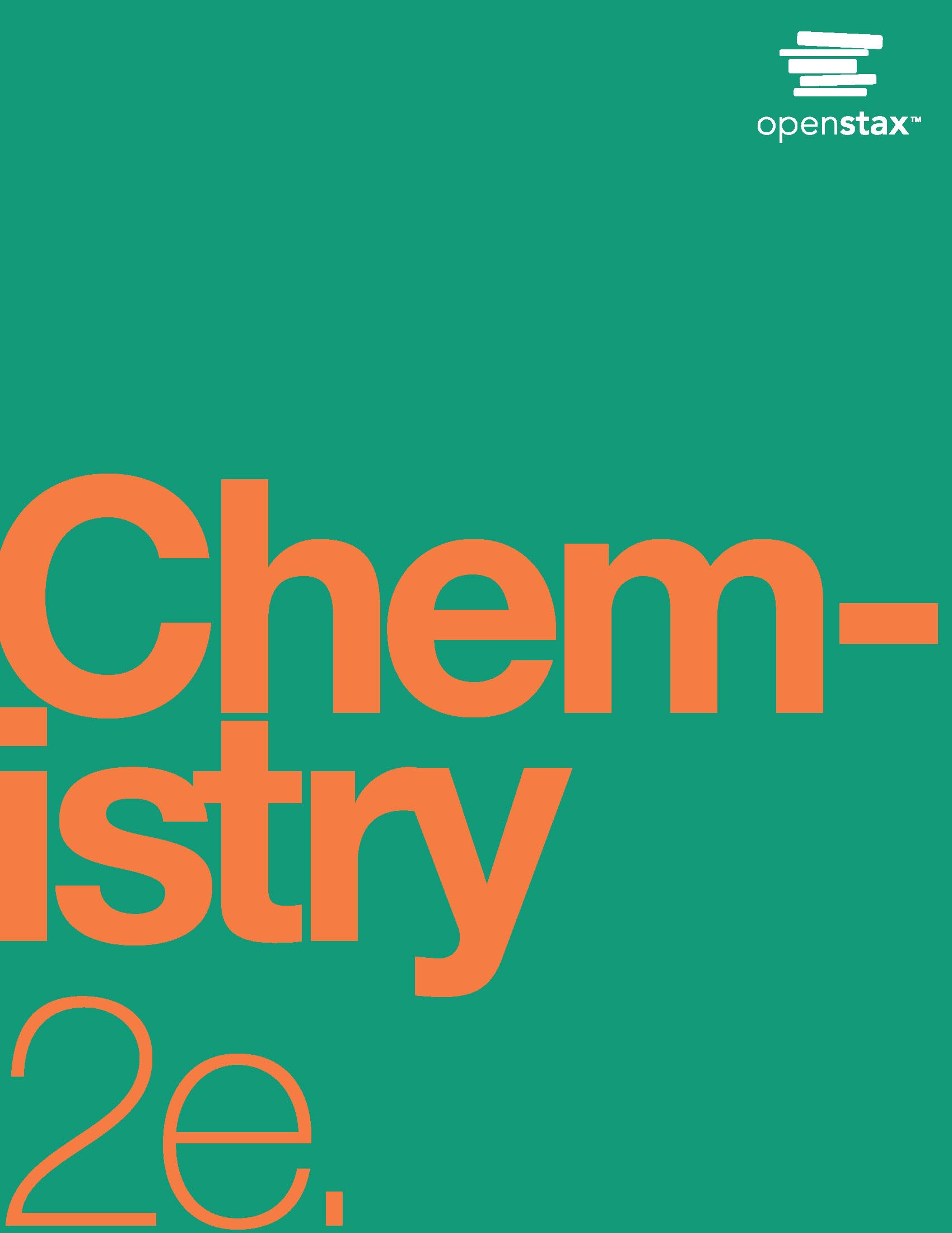 Chemistry 2e: Official OpenStax [hardcover, full color],New