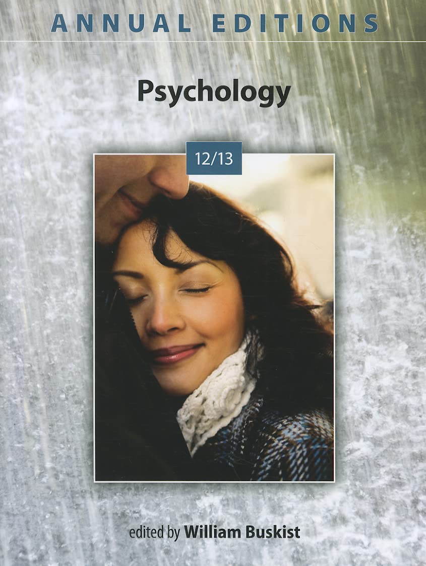 Annual Editions: Psychology 12/13,Used