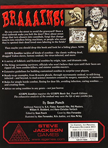 Gurps Zombies, 4Th Edition