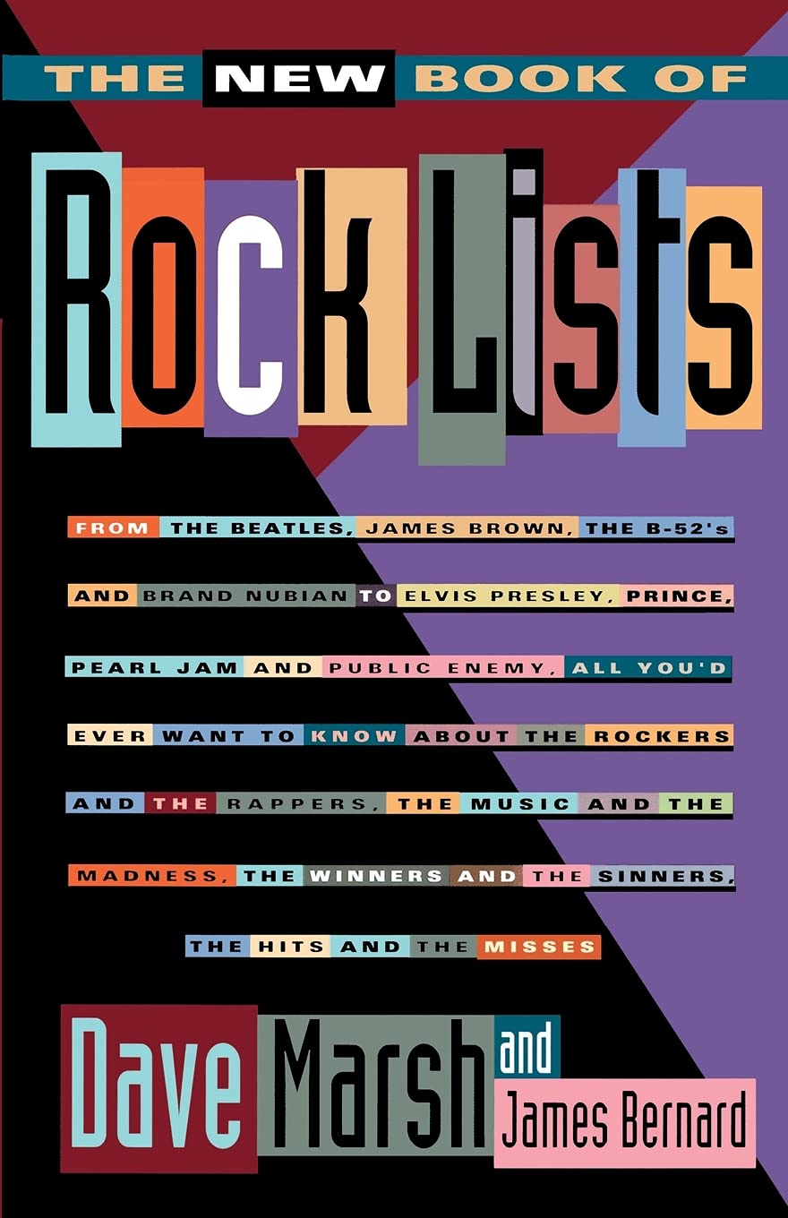 The New Book Of Rock Lists,Used