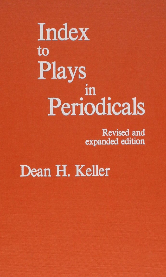Index To Plays In Periodicals,Used