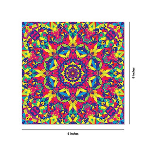Origami Paper 500 Sheets Kaleidoscope Patterns 6' (15 Cm): Tuttle Origami Paper: Doublesided Origami Sheets Printed With 12 Dif,New