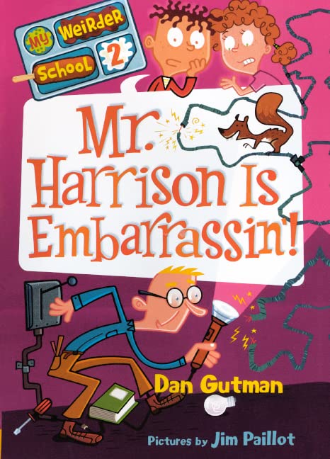 Mr. Harrison Is Embarrassin'! (Turtleback School & Library Binding Edition) (My Weirder School),Used