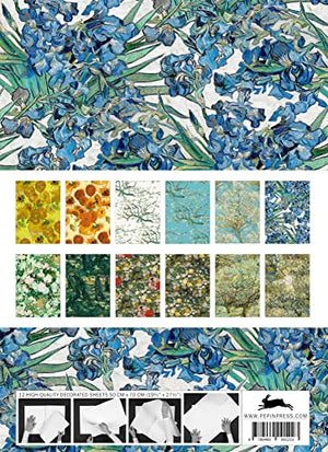 Vincent van Gogh: Gift & Creative Paper Book Vol.100 (Multilingual Edition) (English, French, German and Spanish Edition),Used