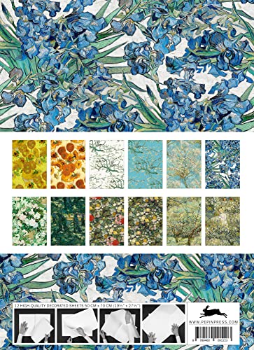 Vincent van Gogh: Gift & Creative Paper Book Vol.100 (Multilingual Edition) (English, French, German and Spanish Edition),Used