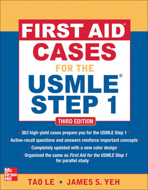 First Aid Cases for the USMLE Step 1 (First Aid Cases Series),Used