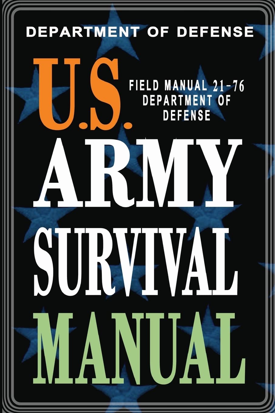 U.S. Army Survival Manual: FM 2176,Used