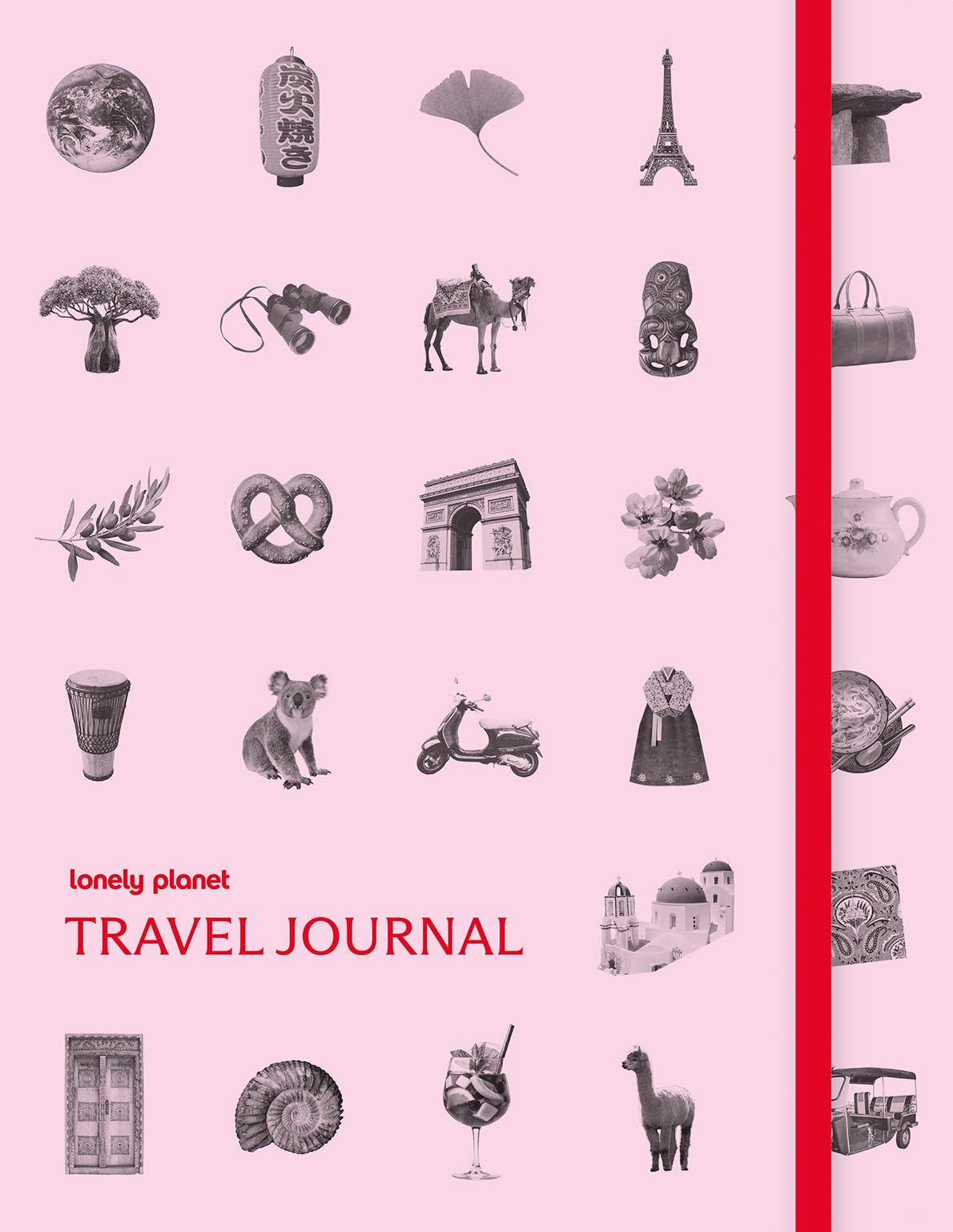 Lonely PlanetS Travel Journal: Pink