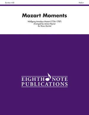 Mozart Moments For Brass Quintet: Score & Parts (Eighth Note Publications),Used