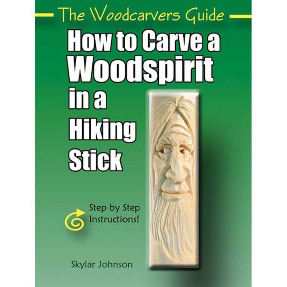 How To Carve A Woodspirit In A Hiking Stick,New