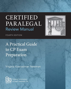 Certified Paralegal Review Manual: A Practical Guide to CP Exam Preparation,Used