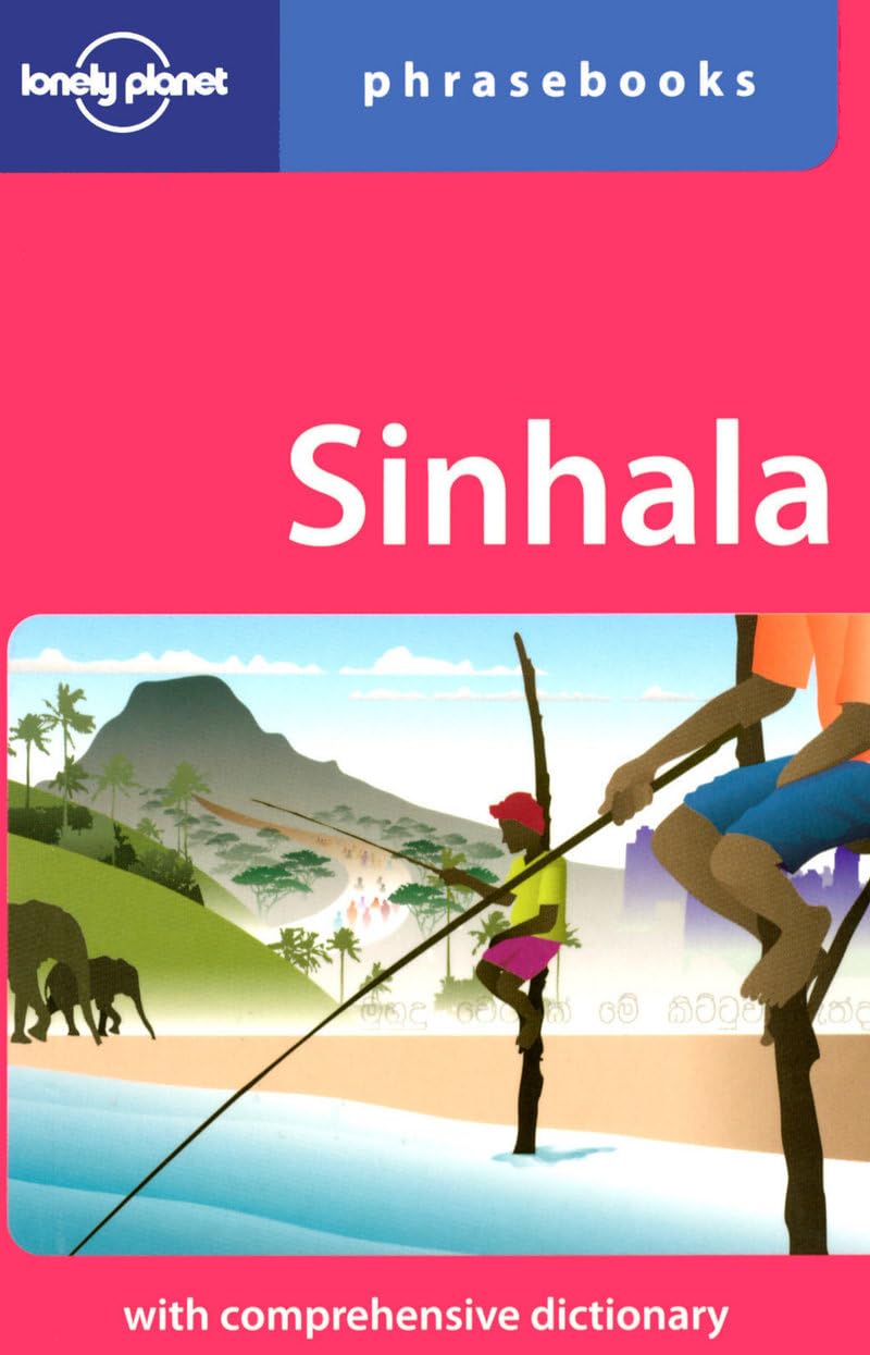 Sinhala phrasebook 3 (LONELY PLANET SINHALA PHRASEBOOK) (English and Sinhalese Edition),Used