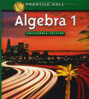 Algebra 1 (California Edition),Used