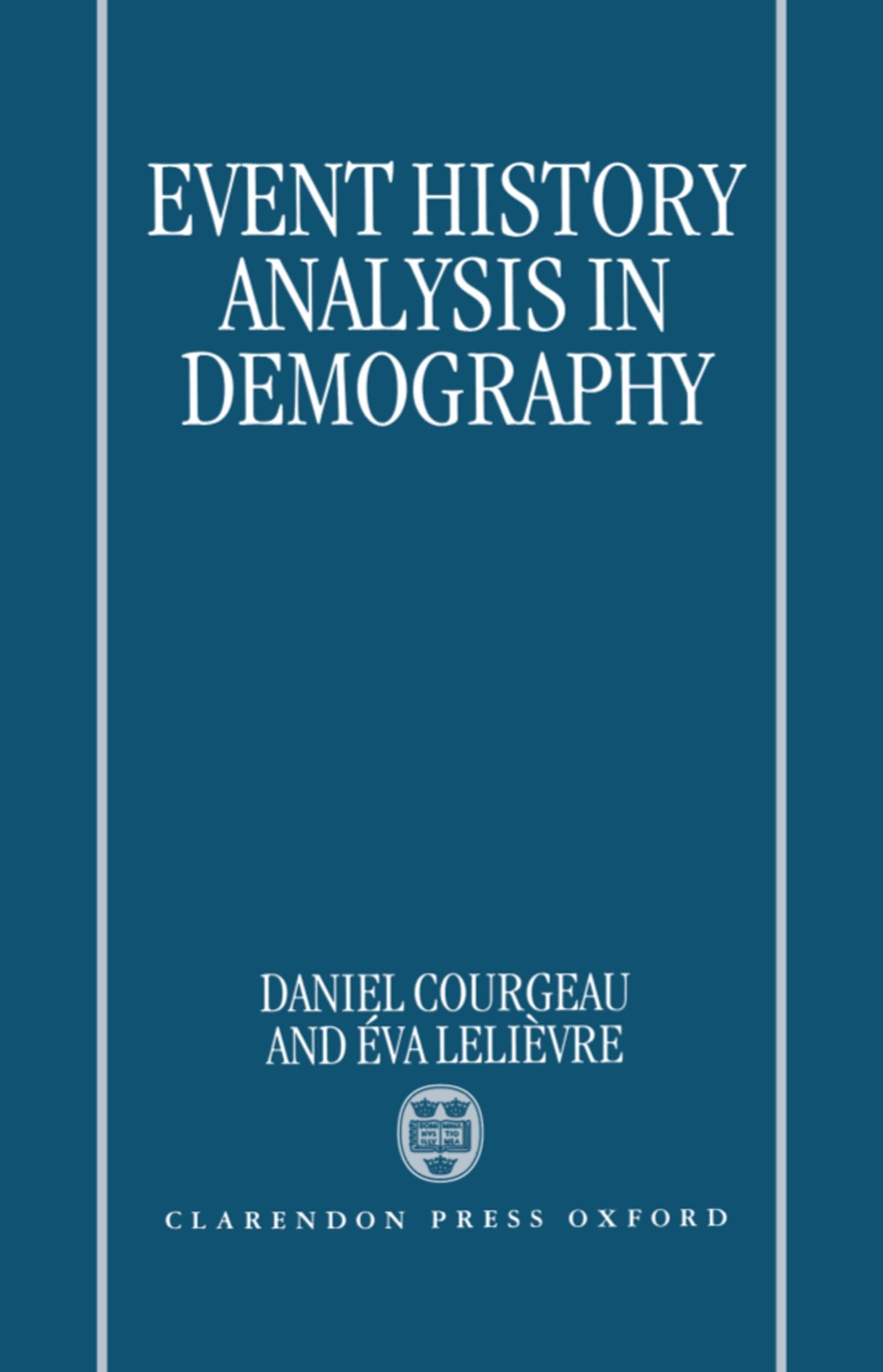 Event History Analysis in Demography,Used