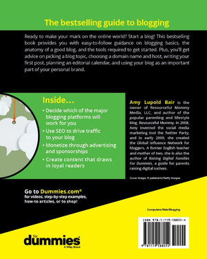 Blogging For Dummies (For Dummies (Computer/Tech)),Used