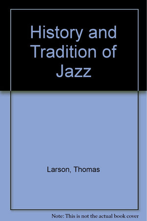 History And Tradition Of Jazz,New