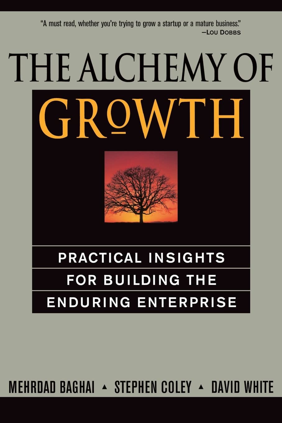 The Alchemy of Growth: Practical Insights for Building the Enduring Enterprise,New