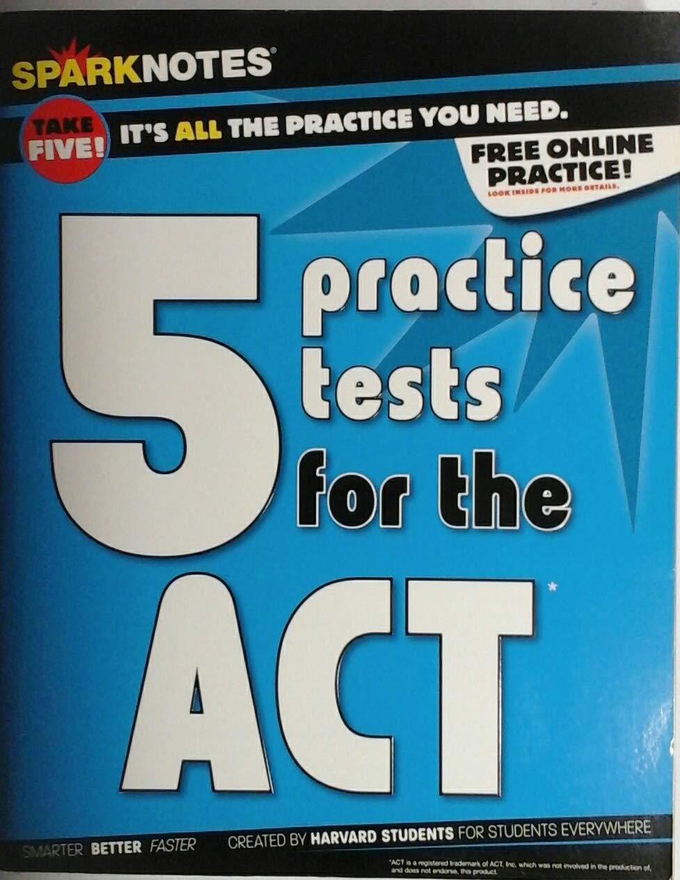5 Practice Tests for the ACT,Used