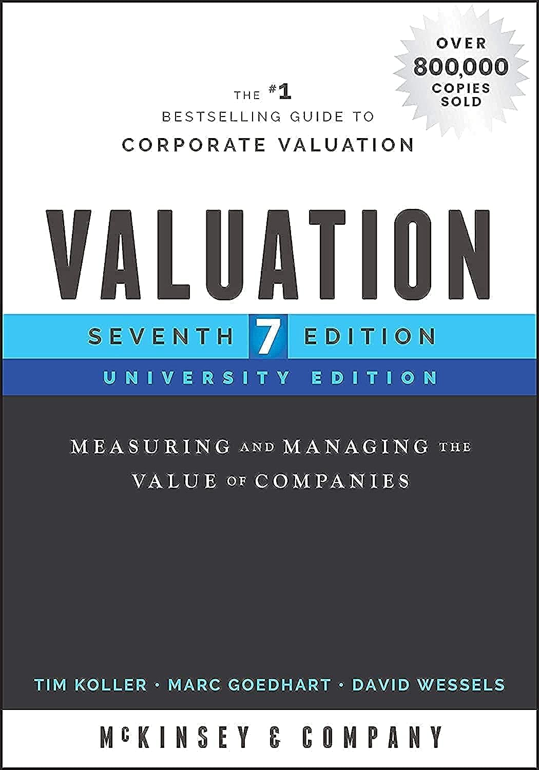 Valuation: Measuring and Managing the Value of Companies, University Edition (Wiley Finance),Used