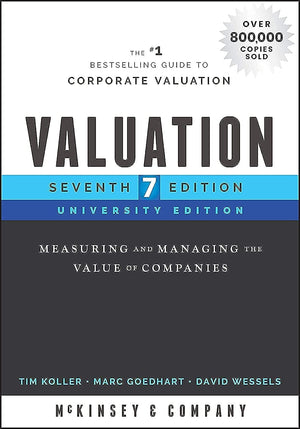 Valuation: Measuring and Managing the Value of Companies, University Edition (Wiley Finance),Used