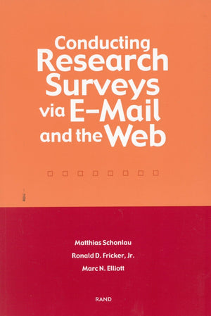 Conducting Research Surveys Via EMail and The Web,Used