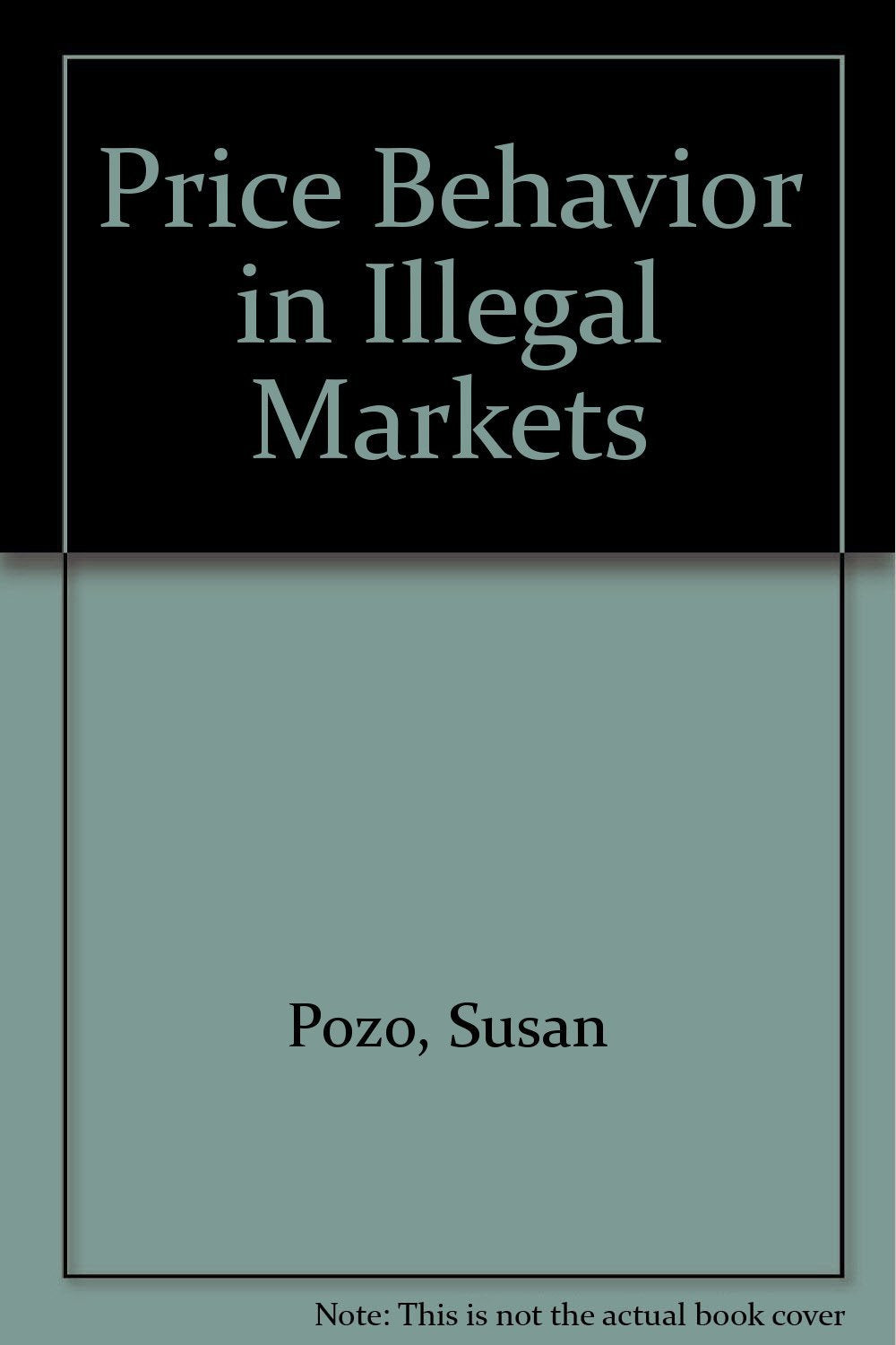 Price Behavior in Illegal Markets,Used