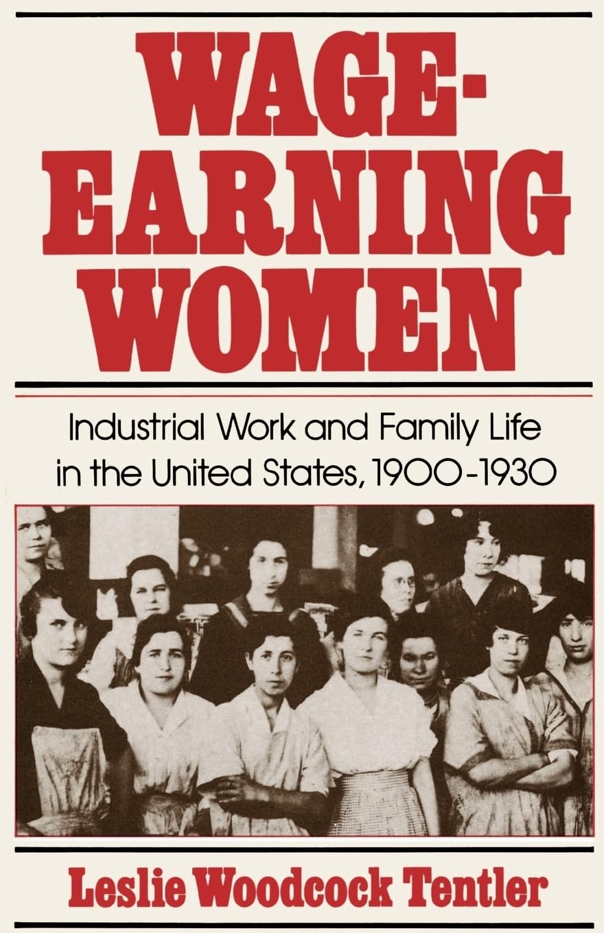 Wageearning Women: Industrial Work And Family Life In The United States, 19001930 (Galaxy Books),New