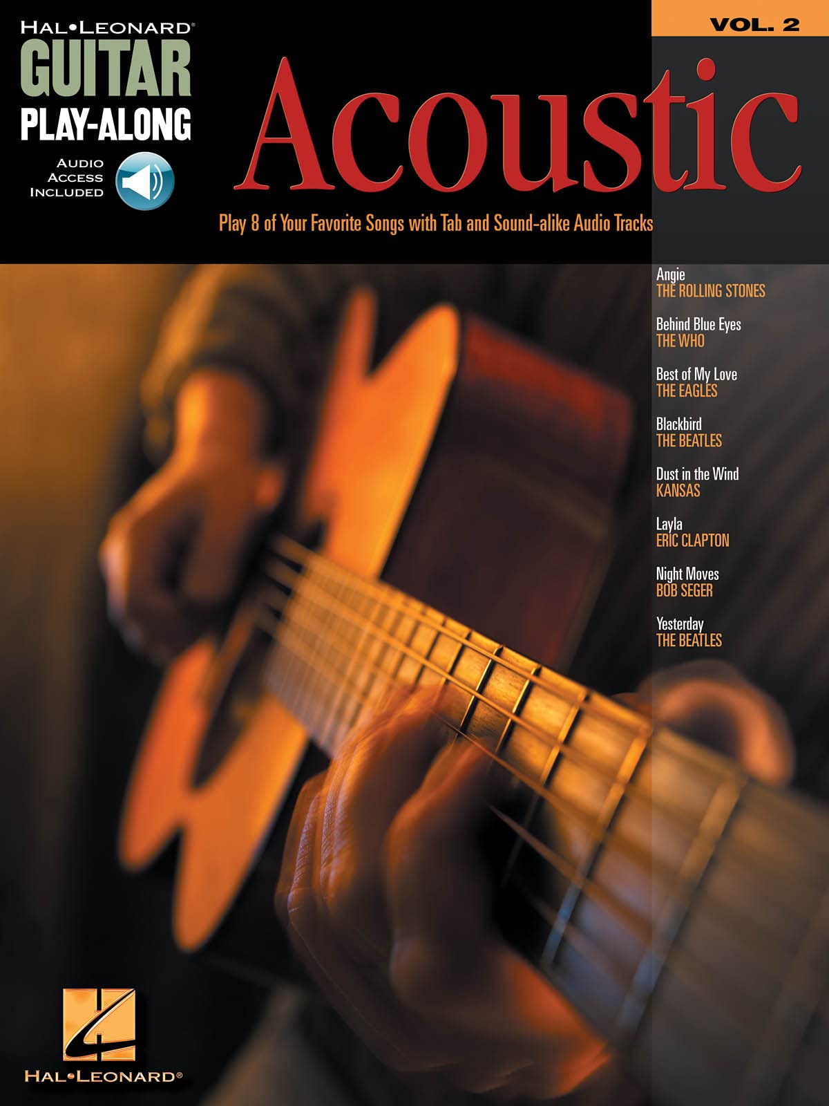 Acoustic Guitar Playalong Volume 2 Book/Online Audio