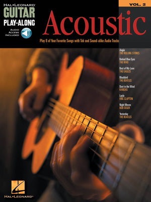 Acoustic Guitar Playalong Volume 2 Book/Online Audio