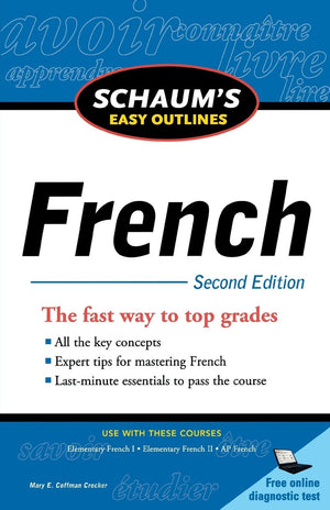 Schaum'S Easy Outline Of French, Second Edition (Schaum'S Easy Outlines)