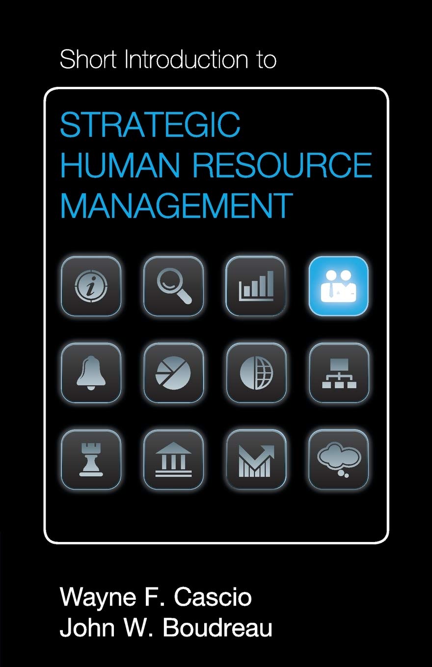 Short Introduction to Strategic Human Resource Management (Cambridge Short Introductions to Management),Used