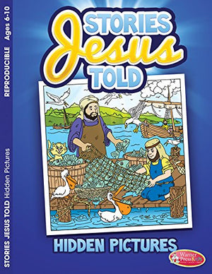 Stories Jesus Told Hidden Pictures Activity Book,Used