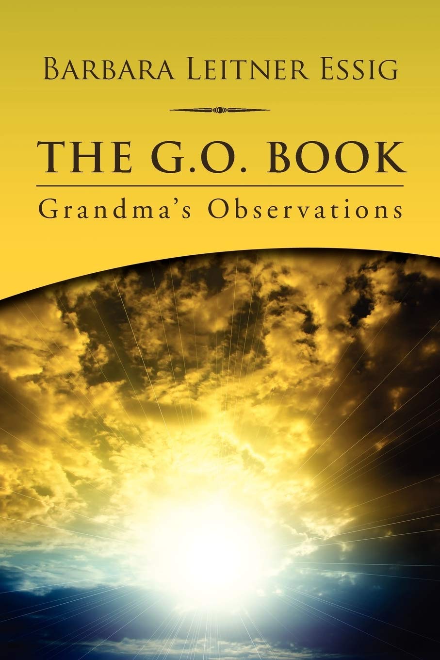 The G.O. Book: Grandmas Observations,Used