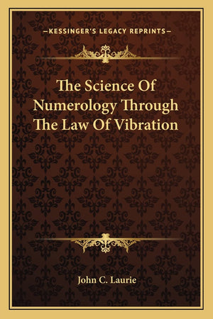 The Science Of Numerology Through The Law Of Vibration,Used