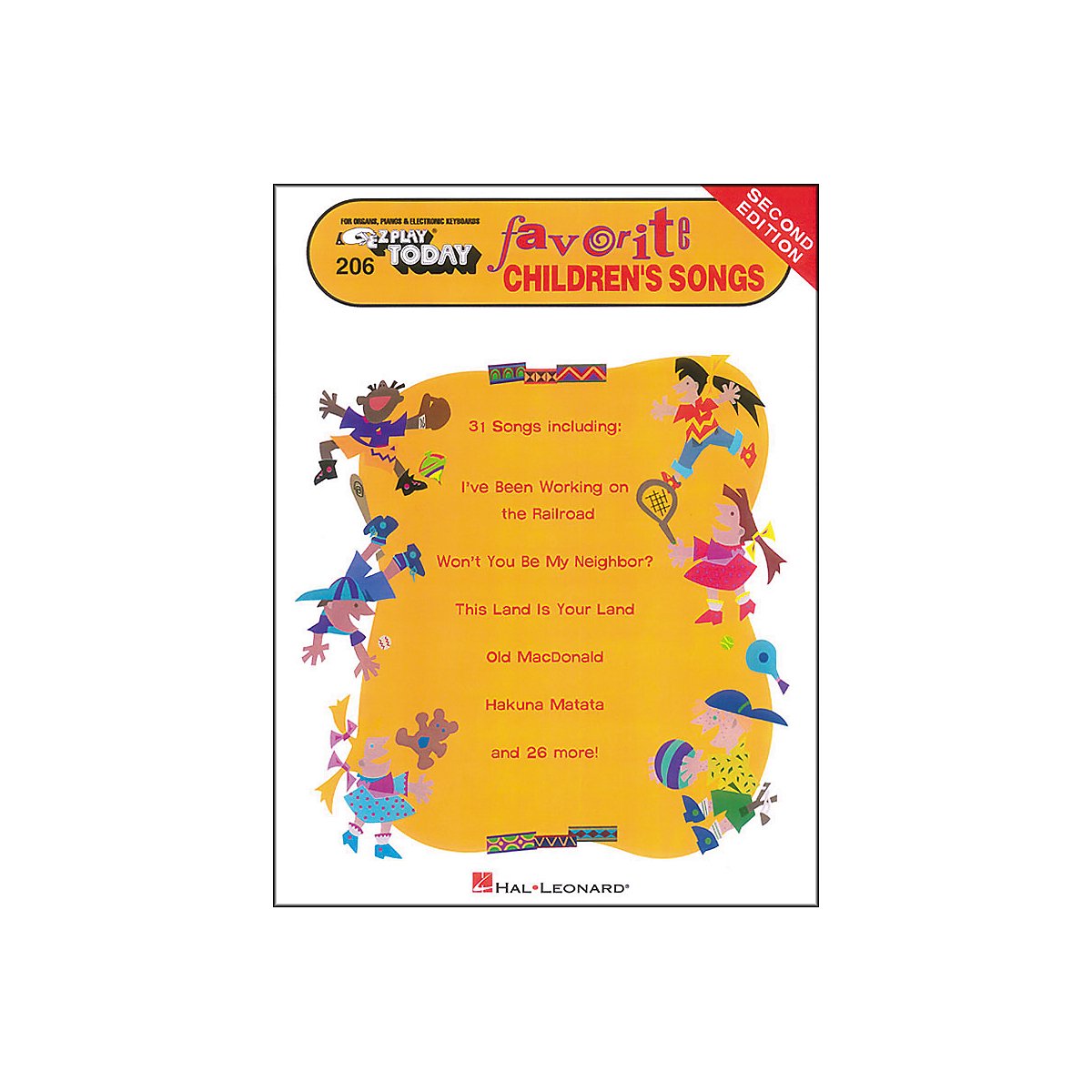 Favorite Children's Songs: EZ Play Today Volume 206 (EZ Play Today, 206),Used