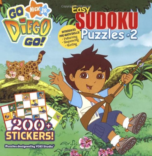 Go, Diego, Go! Easy Sudoku Puzzles #2,Used
